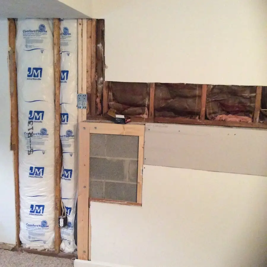 Wall insulation replacement during Contents Cleaning & Restoration in Anaconda-Deer Lodge County
